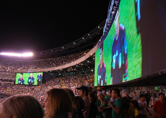 Tablilla de anuncios llevada interior en pantalla grande de la pantalla LED a todo color interior delgada estupenda de los acontecimientos P5