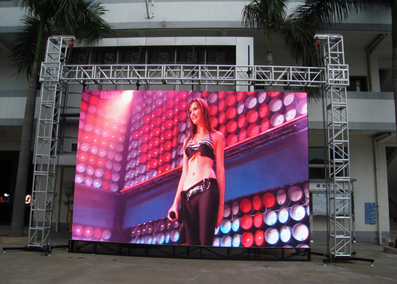 Pantallas de alquiler al aire libre de la pantalla LED del concierto del alto brillo