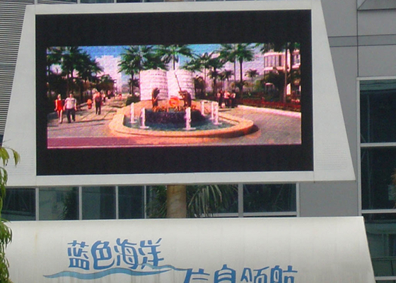 Pantallas de vídeo al aire libre de Digitaces LED para las calles, publicidad pública