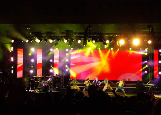 Pantallas llevadas interiores con la alta exhibición llevada P8mm del brillo para las demostraciones