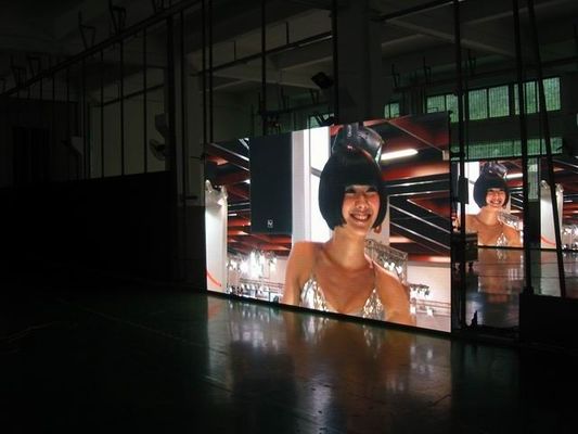 Pantallas interiores delgadas estupendas de alta resolución de SMD P6mm LED